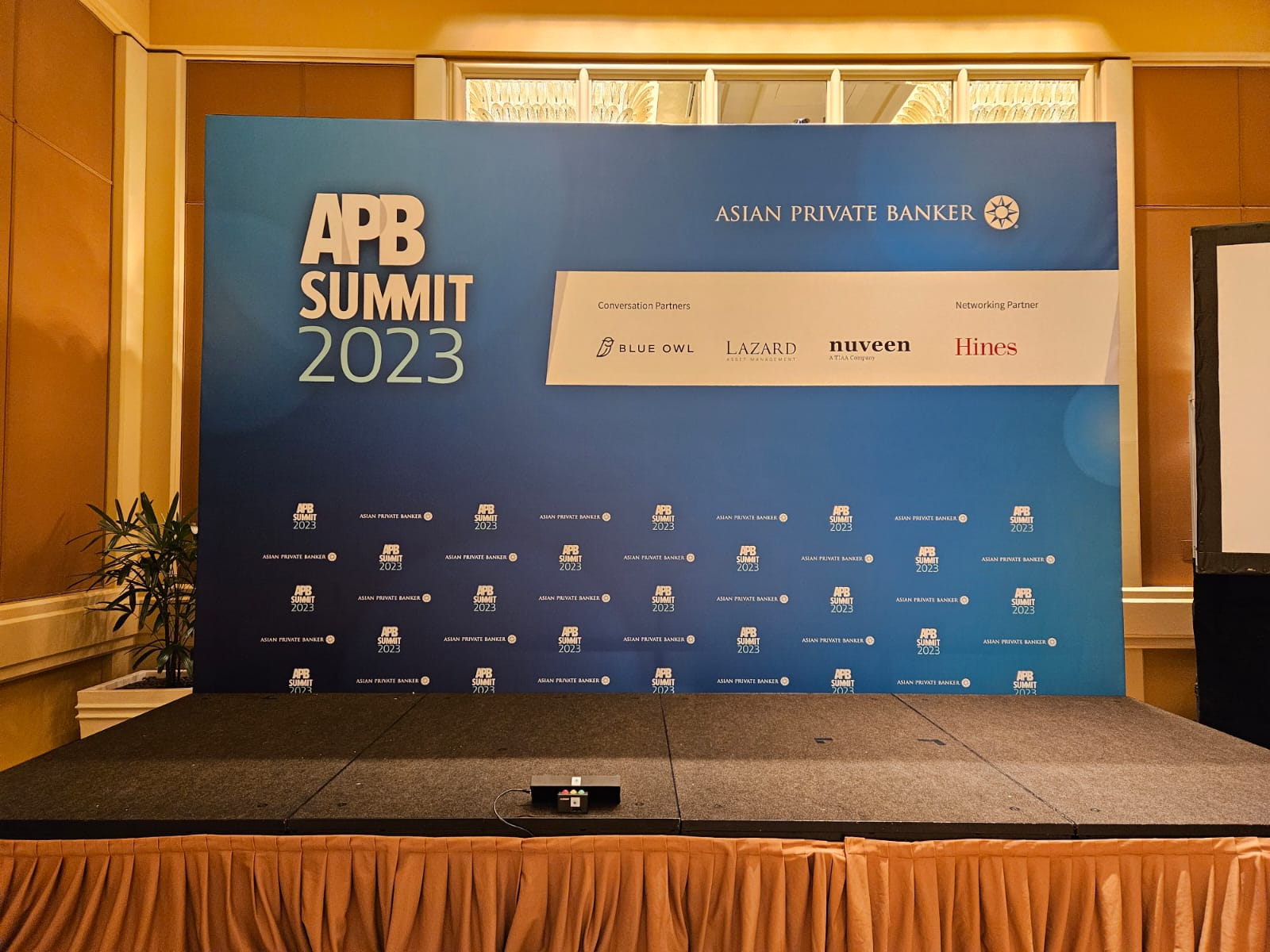 Stage Backdrop (PVC) Singapore - Events Backdrop – Build & Cut